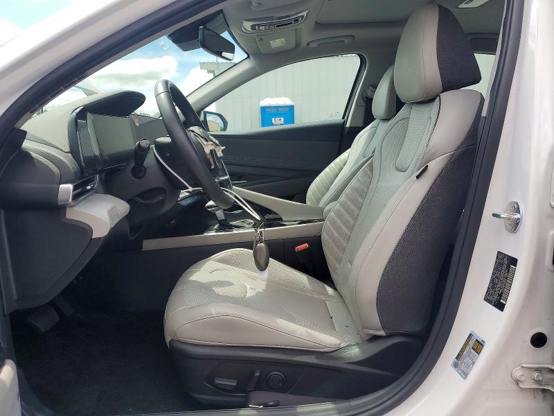 2025 Hyundai Elantra VIN KMHLN4DJ2SU166259 COPART salvage auction — FRONT END, FL - CERT OF TITLE SLVG REBUILDABLE (P), sold $6,500 on 2026-07-13 (photo 7)