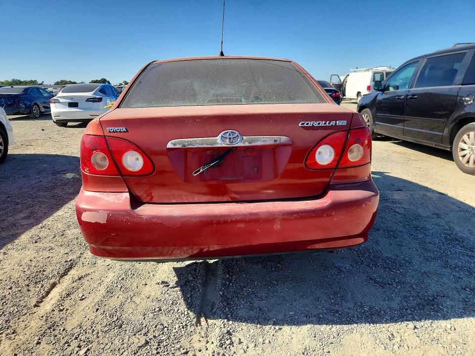 2005 Toyota Corolla VIN JTDBR32E850053948 COPART salvage auction — MINOR DENT/SCRATCHES, Ca - Dis/Dlr/Exp Only Clean Title, sold $550 on 2026-07-23 (photo 6)
