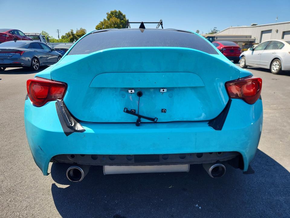 2014 Scion Fr-s VIN JF1ZNAA1XE9706309 COPART salvage auction — FRONT END, Ca - Salvage Certificate, sold $1,700 on 2026-08-26 (photo 6)