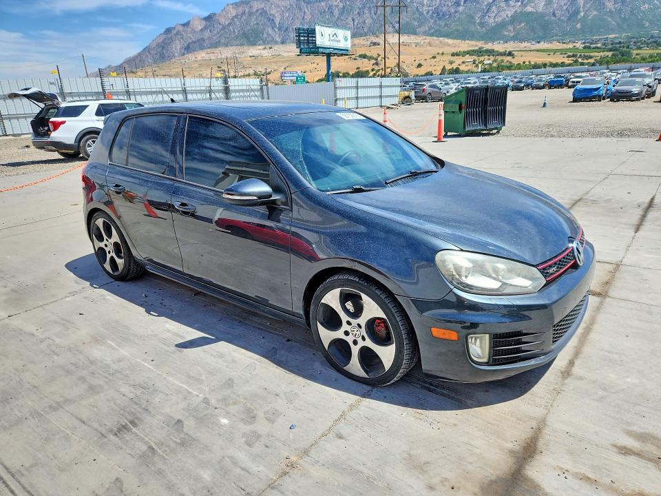 2012 Volkswagen Gti VIN WVWHD7AJ6CW145665 COPART salvage auction — MECHANICAL, Oh - Certificate Of Title, sold $975 on 2026-07-13 (photo 4)