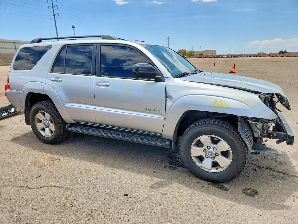 2005 Toyota 4runner VIN JTEBU14R350057940 COPART salvage auction — FRONT END, Nm - Cert Of Title-Salvage, sold $1,800 on 2026-07-30 (photo 4)