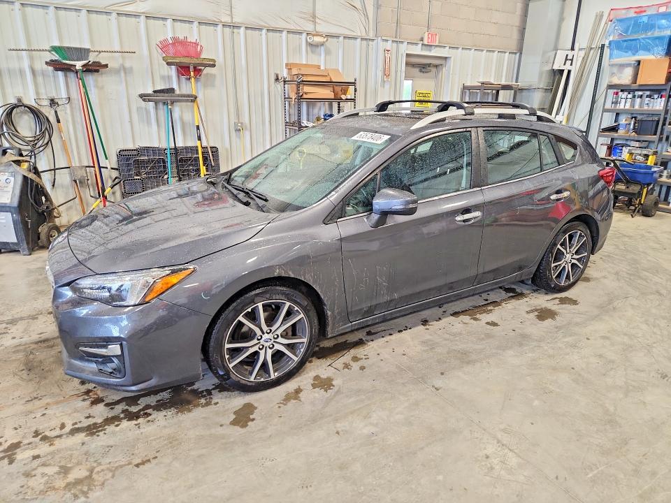 2018 Subaru Impreza VIN 4S3GTAT67J3723548 COPART salvage auction — HAIL, Salvage Title, sold $9,500 on 2026-08-11 (photo 1)