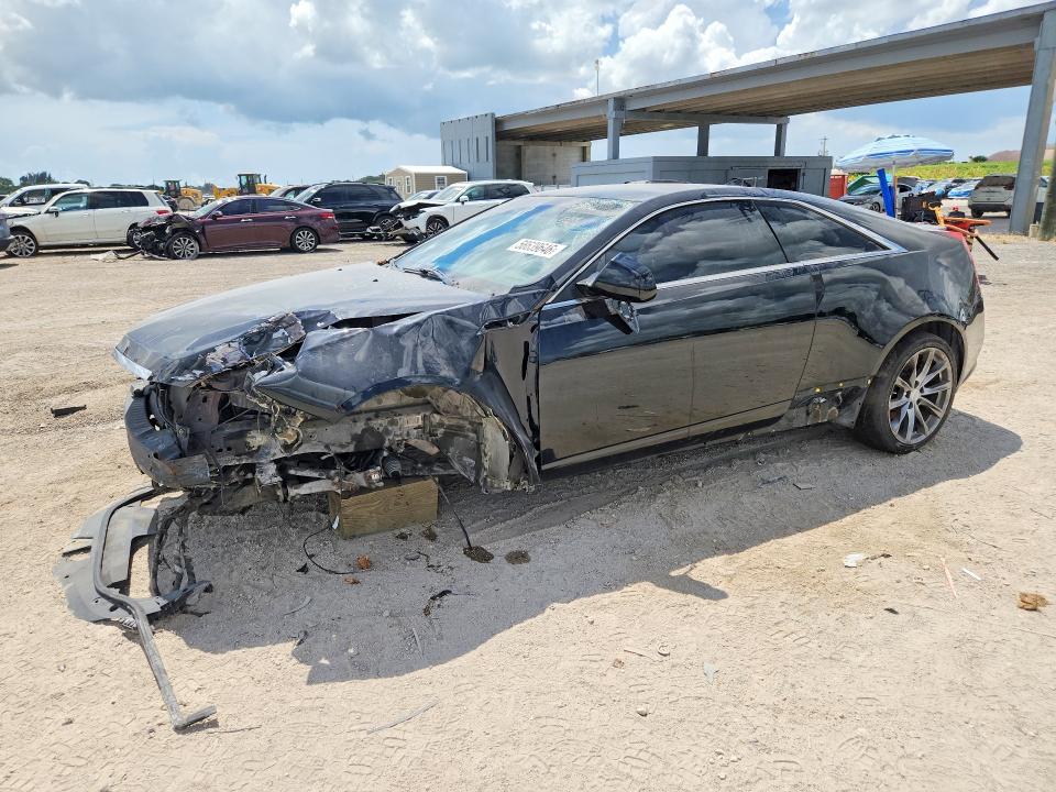 2014 Cadillac Cts VIN 1G6DE1E30E0120502 COPART salvage auction — FRONT END, Fl - Certificate Of Destruction, sold $275 on 2026-07-28 (photo 1)