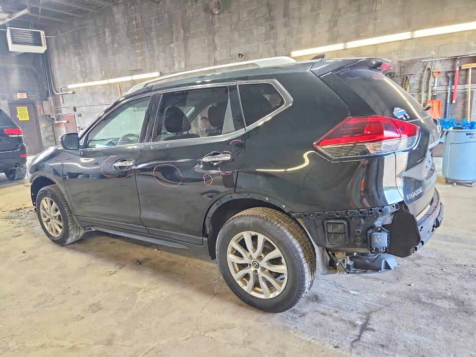 2019 Nissan Rogue VIN JN8AT2MV5KW384987 COPART salvage auction — FRONT END, NY - MV-907A SALVAGE CERTIFICATE, sold $1,600 on 2026-07-27 (photo 2)