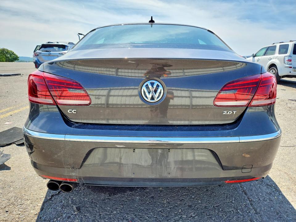 2013 Volkswagen Passat cc VIN WVWRP7AN5DE554388 COPART salvage auction — FRONT END, Pa - Certificate Of Salvage, sold $375 on 2026-08-11 (photo 6)