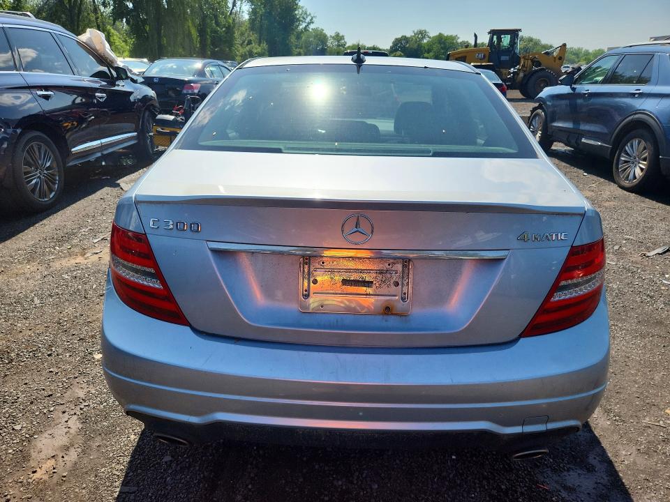2013 Mercedes-benz C class VIN WDDGF8ABXDR275605 COPART salvage auction — FRONT END, CT - CERTIFICATE OF TITLE, sold $525 on 2026-07-23 (photo 6)