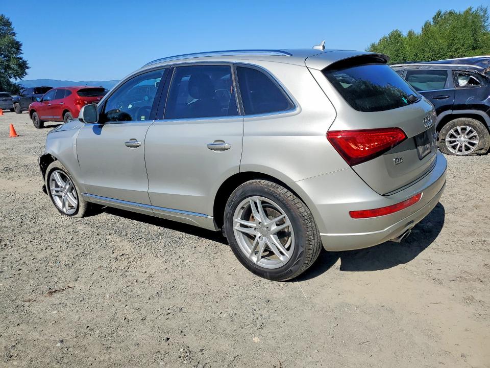 2017 Audi Q5 VIN WA1L2AFP5HA096418 COPART salvage auction — FRONT END, Wa - Bill Of Sale, sold $1,650 on 2026-07-27 (photo 2)