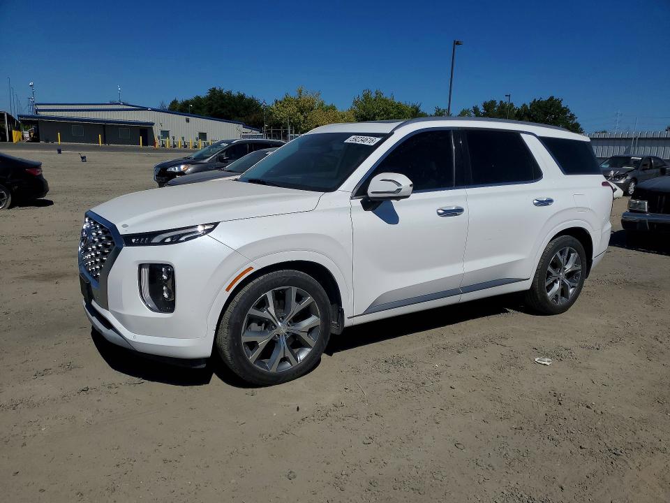 2021 Hyundai Palisade VIN KM8R5DHEXMU192442 COPART salvage auction — SIDE, Ca - Salvage Certificate, sold $4,350 on 2026-07-21 (photo 1)
