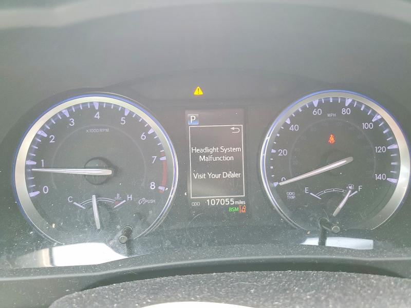 2019 Toyota Highlander VIN 5TDJZRFH9KS567951 COPART salvage auction — FRONT END, Pa - Certificate Of Salvage, sold $2,150 on 2026-07-23 (photo 9)