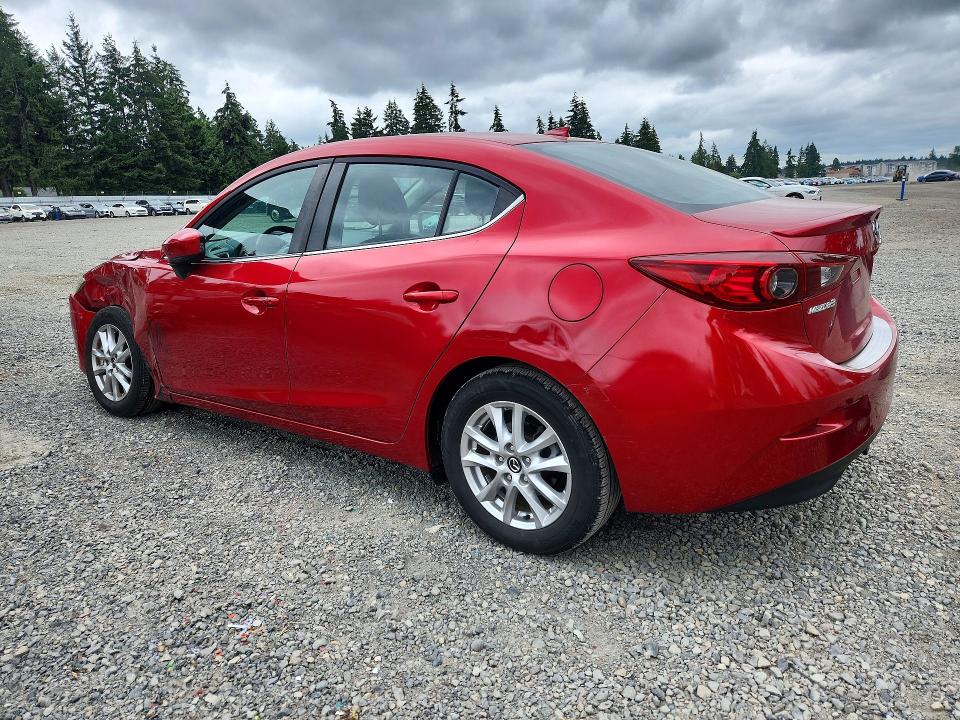 2016 Mazda 3 VIN JM1BM1X78G1300282 COPART salvage auction — FRONT END, Wa - Bill Of Sale, sold $2,150 on 2026-07-28 (photo 2)