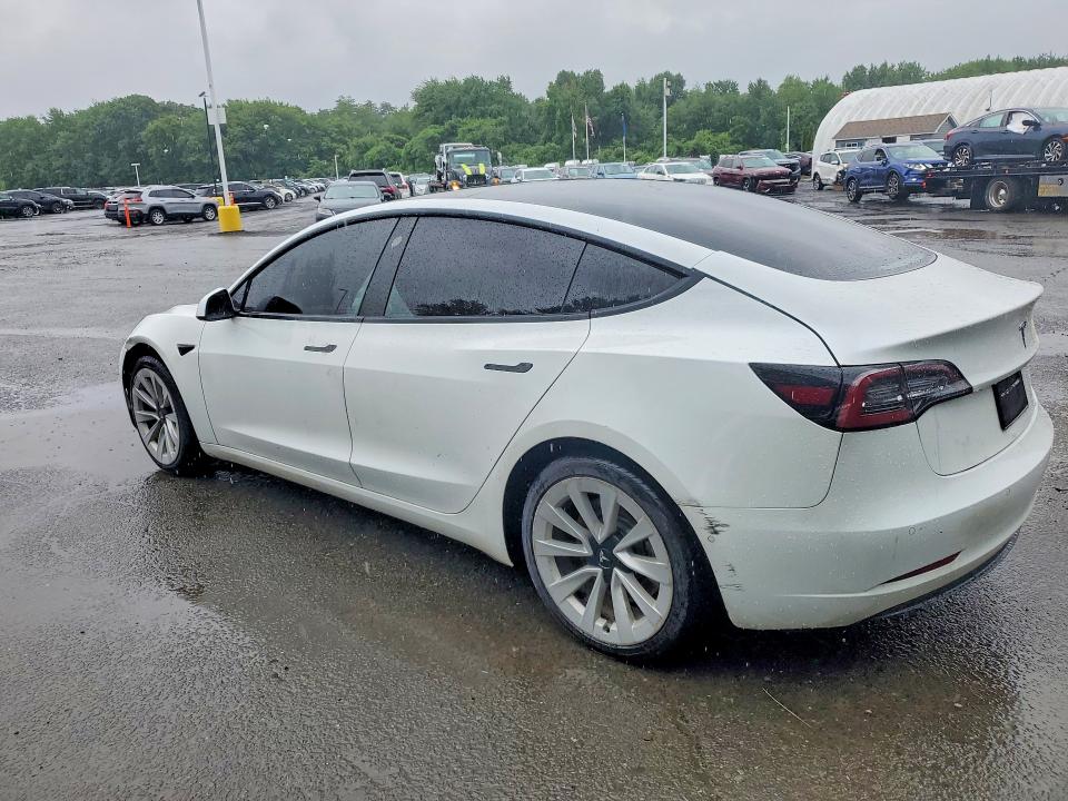 2022 Tesla Model 3 VIN 5YJ3E1EA3NF371152 COPART salvage auction — FRONT END, Ct - Certificate Of Title, sold $8,700 on 2026-07-20 (photo 2)