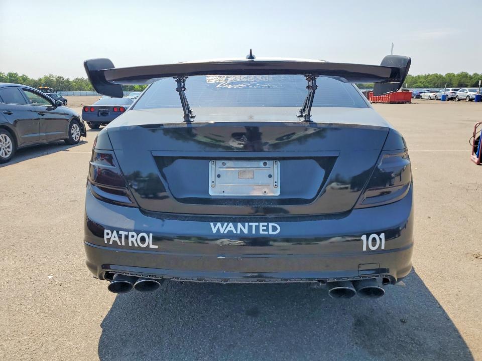 2010 Mercedes-benz C class VIN WDDGF7HB6AF380140 COPART salvage auction — MECHANICAL, Nj - Cert Of Title-Salvage, sold $3,500 on 2026-07-13 (photo 6)