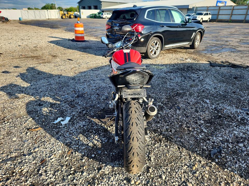 2017 Honda Cb VIN MLHPC4562H5400485 COPART salvage auction — SIDE, Wi - Junked Vehicle Bill Of Sale, sold $325 on 2026-07-09 (photo 4)