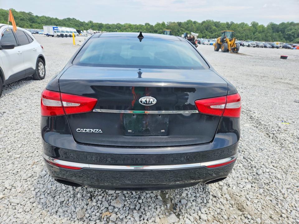 2014 Kia Cadenza VIN KNALN4D74E5148348 COPART salvage auction — MECHANICAL, Ga - Certificate Of Title, sold $575 on 2026-07-30 (photo 6)