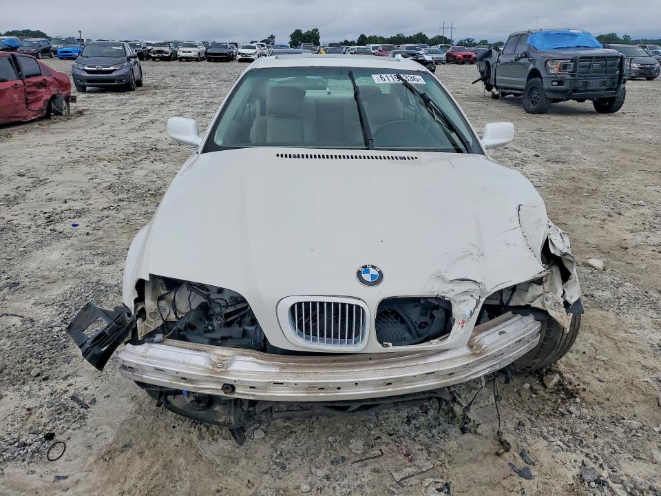 2002 BMW 3er VIN WBABN33452JW60720 COPART salvage auction — FRONT END, Ga - Cert Of Title-Salvage, sold $275 on 2026-08-05 (photo 5)