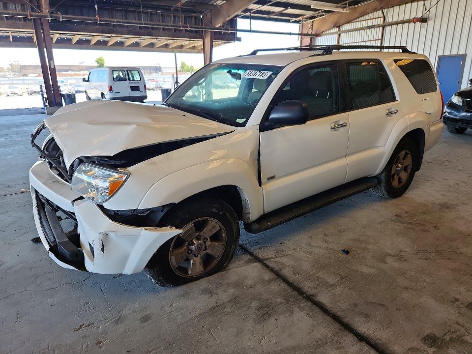 2007 Toyota 4runner VIN JTEZU14R178081043 COPART salvage auction — FRONT END, CA - DIS/DLR/EXP ONLY CLEAN TITLE, sold $2,800 on 2026-07-30 (photo 1)