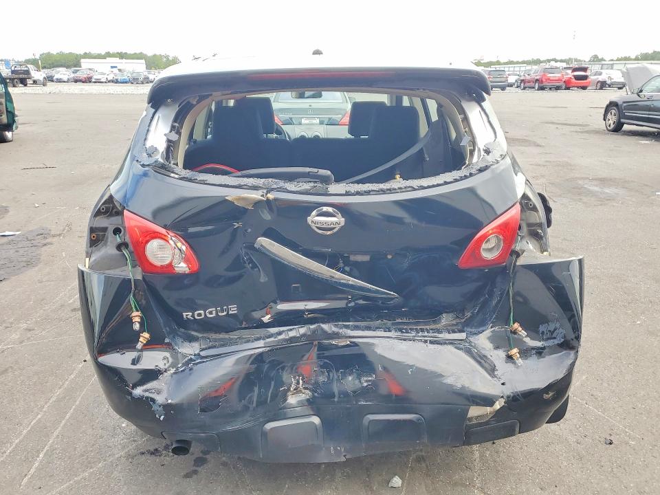 2013 Nissan Rogue VIN JN8AS5MV5DW638589 COPART salvage auction — REAR END, FL - CERT OF TITLE SLVG REBUILDABLE, sold $350 on 2026-07-27 (photo 6)