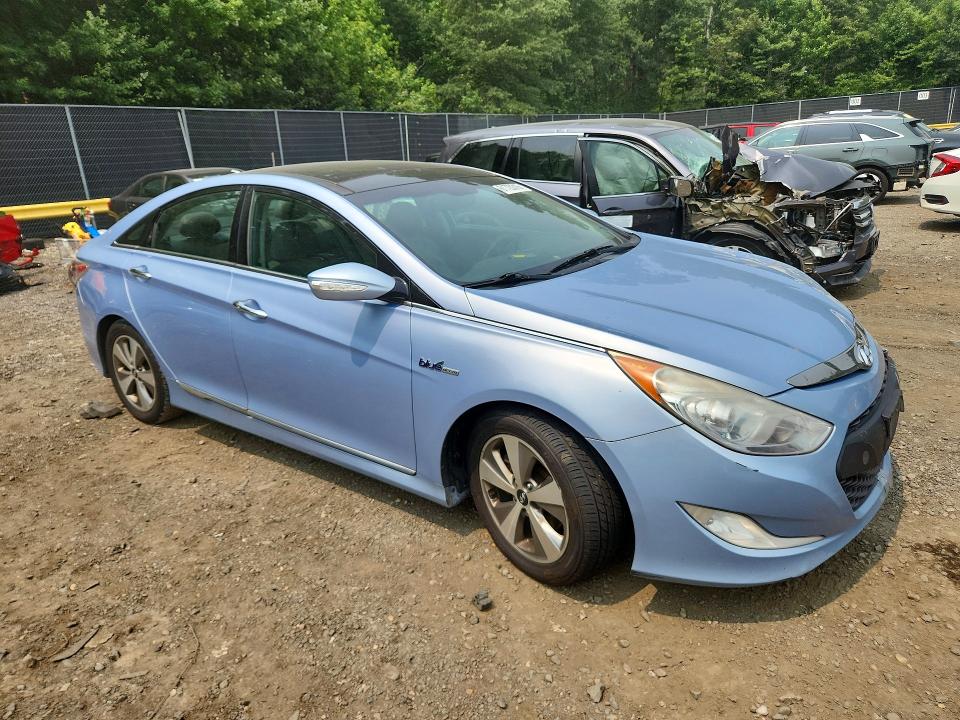 2012 Hyundai Sonata VIN KMHEC4A46CA026781 COPART salvage auction — SIDE, Md - Cert Of Salvage > 75% Damage, sold $200 on 2026-07-31 (photo 4)