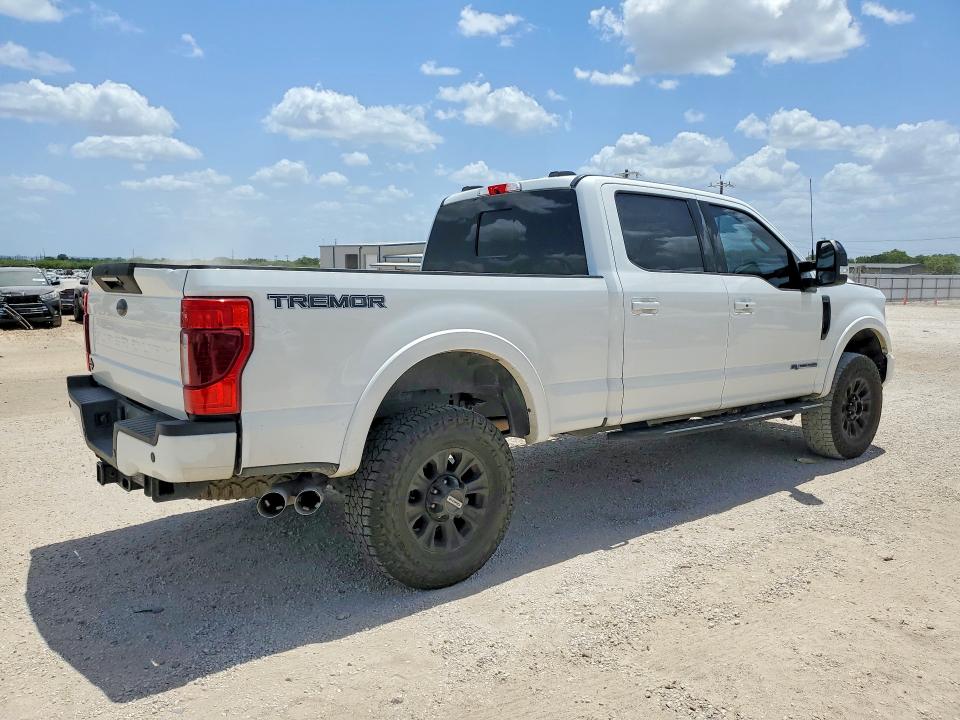 2022 Ford F250 VIN 1FT8W2BT2NEE82369 COPART salvage auction — FRONT END, TX - SALVAGE VEHICLE TITLE, sold $24,700 on 2026-08-27 (photo 3)