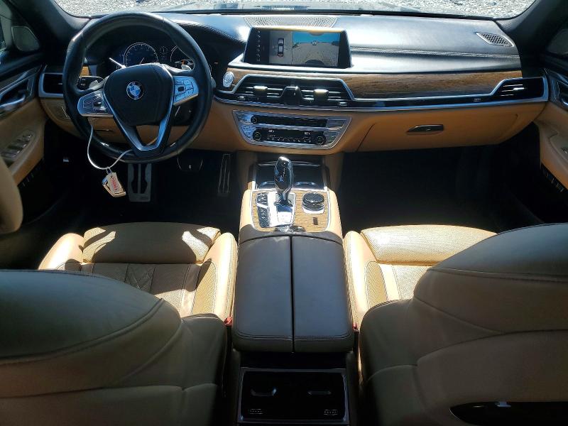 2018 BMW 7er VIN WBA7F2C59JB238674 COPART salvage auction — SIDE, Fl - Certificate Of Destruction, sold $6,600 on 2026-08-04 (photo 8)