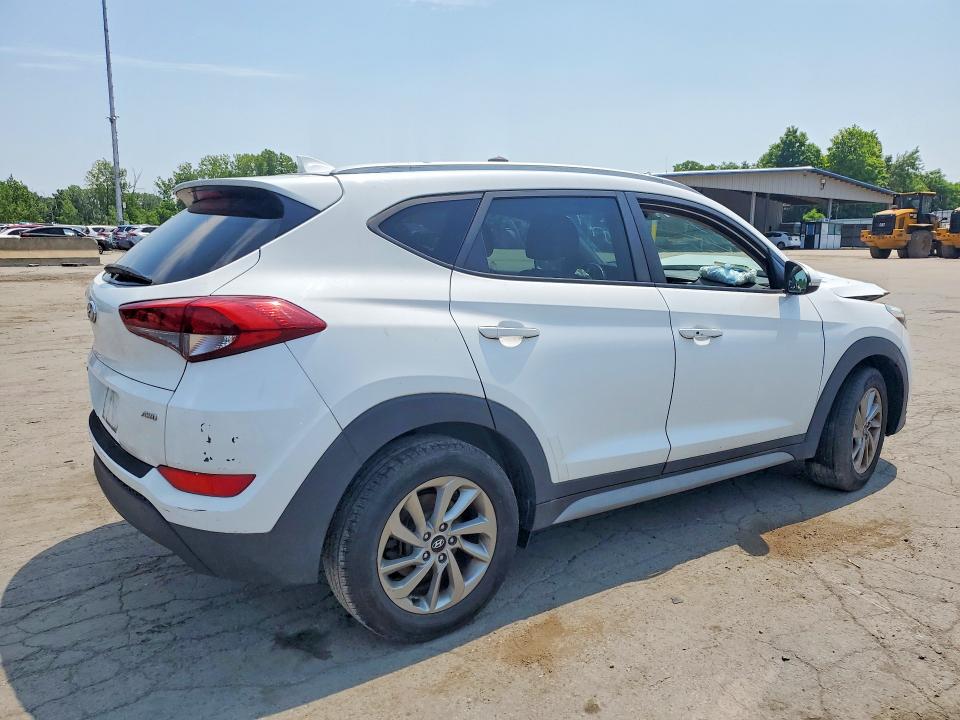 2018 Hyundai Tucson VIN KM8J3CA42JU613337 COPART salvage auction — FRONT END, Ny - Mv-907A Salvage Certificate, sold $2,900 on 2026-07-09 (photo 3)