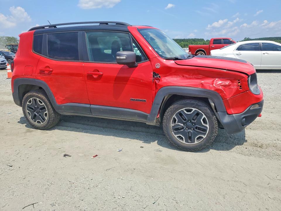 2016 Jeep Renegade VIN ZACCJBCT0GPD55024 COPART salvage auction — SIDE, Sc - Cert Of Title-Salvage, sold $400 on 2026-07-27 (photo 4)