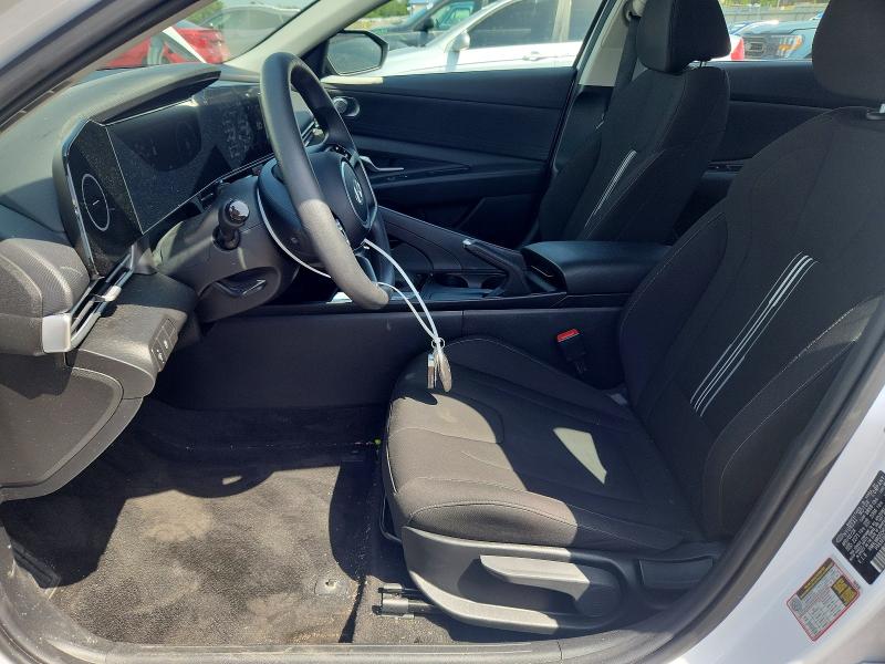 2024 Hyundai Elantra VIN KMHLM4DG5RU781051 COPART salvage auction — REAR END, Pa - Certificate Of Salvage, sold $5,600 on 2026-07-17 (photo 7)
