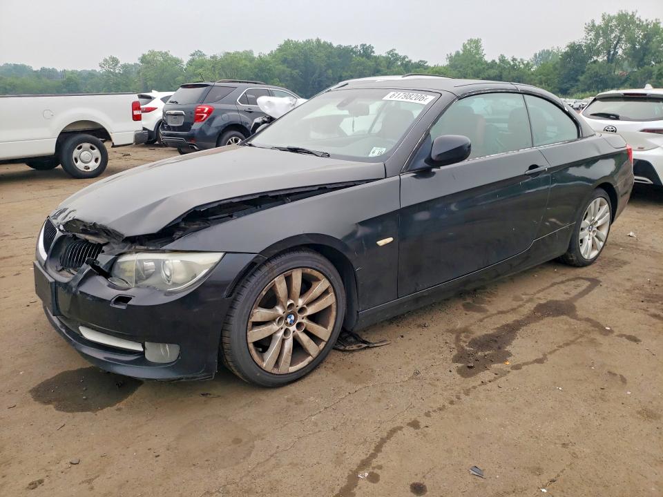 2011 BMW 3 series VIN WBADW7C54BE726883 COPART salvage auction — FRONT END, CT - CERT OF TITLE-SALVAGE, sold $450 on 2026-07-28 (photo 1)