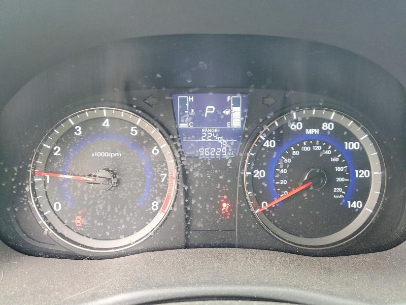 2017 Hyundai Accent VIN KMHCT4AE9HU186188 COPART salvage auction — FRONT END, Co - Public - Salvage Title, sold $1,250 on 2026-07-16 (photo 9)