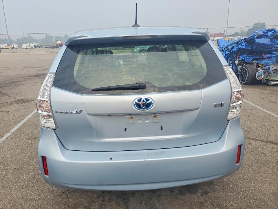 2012 Toyota Prius VIN JTDZN3EU0C3100303 COPART salvage auction — FRONT END, Oh - Cert Of Title-Salvage, sold $1,550 on 2026-07-31 (photo 6)
