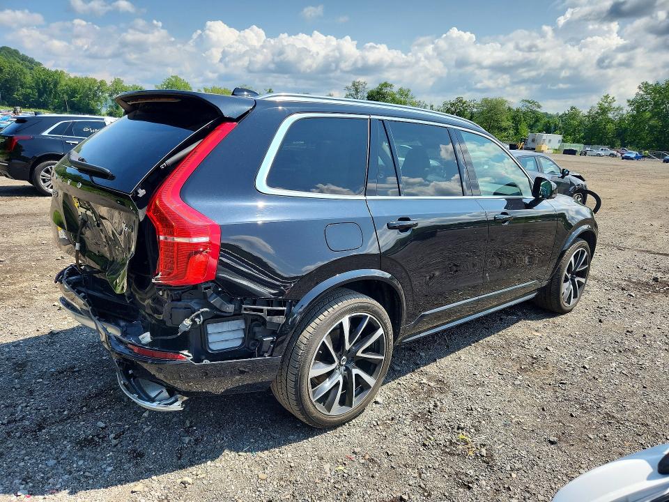 2021 Volvo Xc90 VIN YV4A22PK6M1717209 COPART salvage auction — REAR END, Ny - Mv-907A Salvage Certificate, sold $9,400 on 2026-08-11 (photo 3)