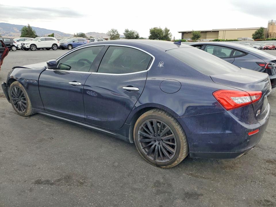 2015 Maserati Ghibli VIN ZAM57RTA3F1133215 COPART salvage auction — FRONT END, Ca - Salvage Certificate, sold $1,750 on 2026-08-04 (photo 2)