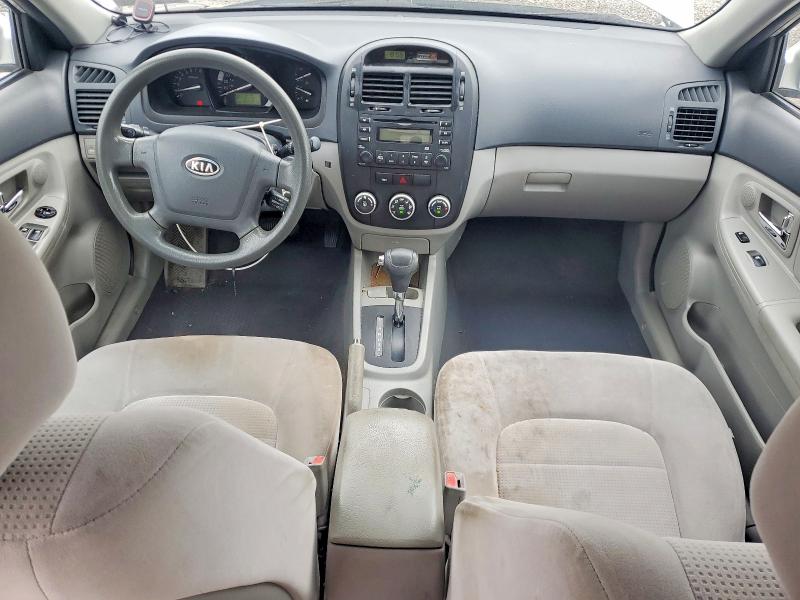 2008 Kia Spectra VIN KNAFE121485547033 COPART salvage auction — FRONT END, PA - CERTIFICATE OF SALVAGE, sold $150 on 2026-07-23 (photo 8)
