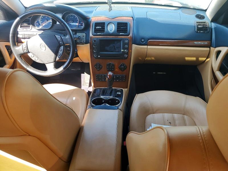 2008 Maserati Quattroporte VIN ZAMFE39A780038535 COPART salvage auction — MECHANICAL, Ga - Certificate Of Title, sold $525 on 2026-07-27 (photo 8)