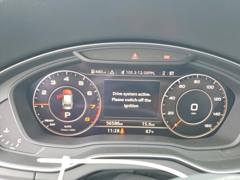 2019 Audi Q5 VIN WA1CNAFY8K2127825 COPART salvage auction — FRONT END, Wa - Bill Of Sale, sold $11,100 on 2026-07-14 (photo 9)