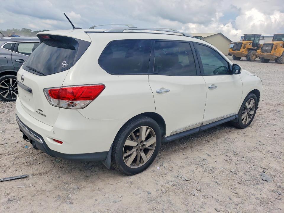 2014 Nissan Pathfinder VIN 5N1AR2MM6EC706331 COPART salvage auction — MINOR DENT/SCRATCHES, SC - CERTIFICATE OF TITLE, sold $550 on 2026-07-24 (photo 3)
