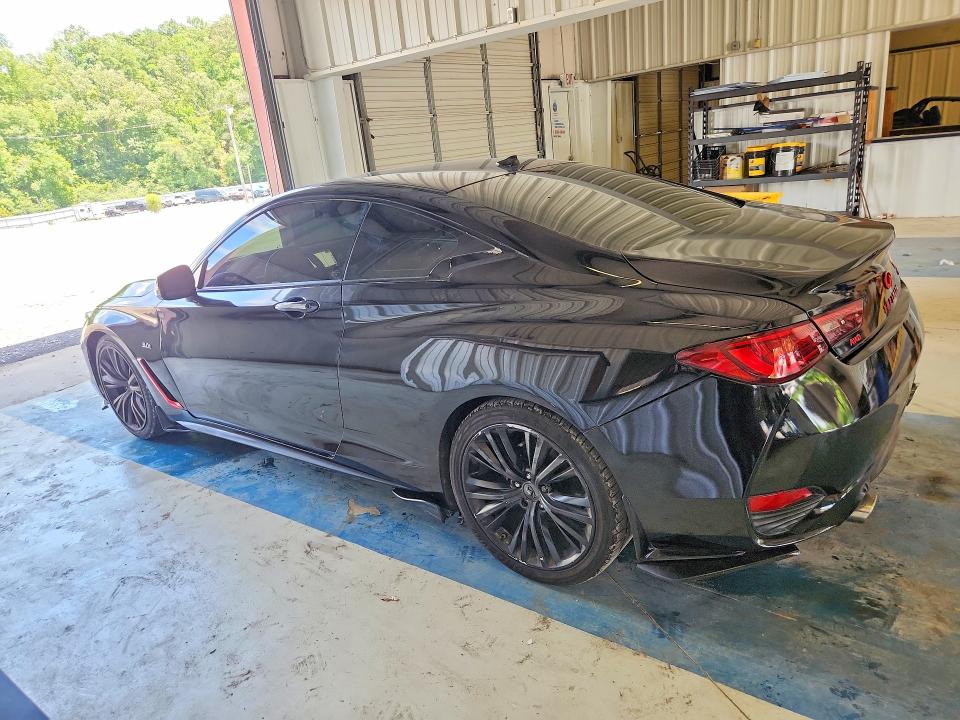 2018 Infiniti Q60 VIN JN1EV7EK1JM340099 COPART salvage auction — FRONT END, Ms - Cert Of Title-Rebuilt, sold $2,600 on 2026-07-29 (photo 2)