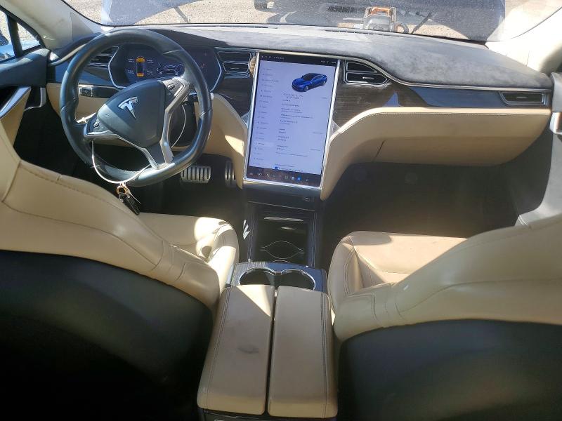 2015 Tesla Model s VIN 5YJSA1H21FFP69795 COPART salvage auction — MINOR DENT/SCRATCHES, Az - Certificate Of Title, sold $1,300 on 2026-07-31 (photo 8)