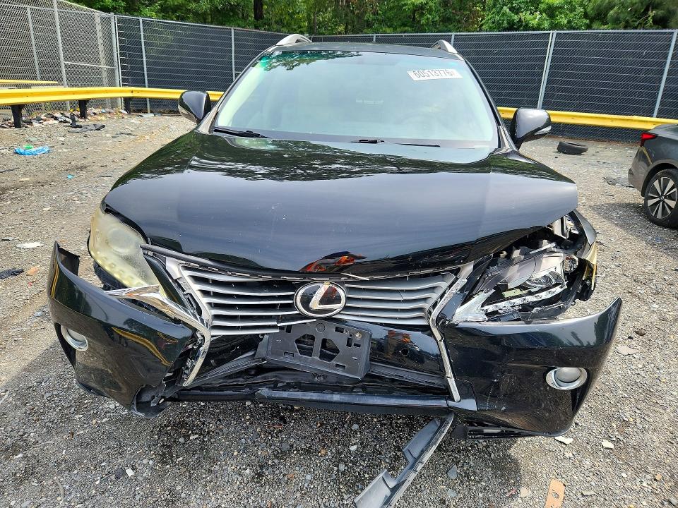 2013 Lexus Rx VIN JTJZK1BA5D2009068 COPART salvage auction — FRONT END, Md - Cert Of Salvage < 75% Damage, sold $275 on 2026-07-28 (photo 5)