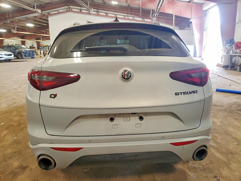 2021 Alfa romeo Stelvio VIN ZASPAKBNXM7D19670 COPART salvage auction — FRONT END, Mi - Certificate Of Title, sold $10,500 on 2026-08-07 (photo 6)