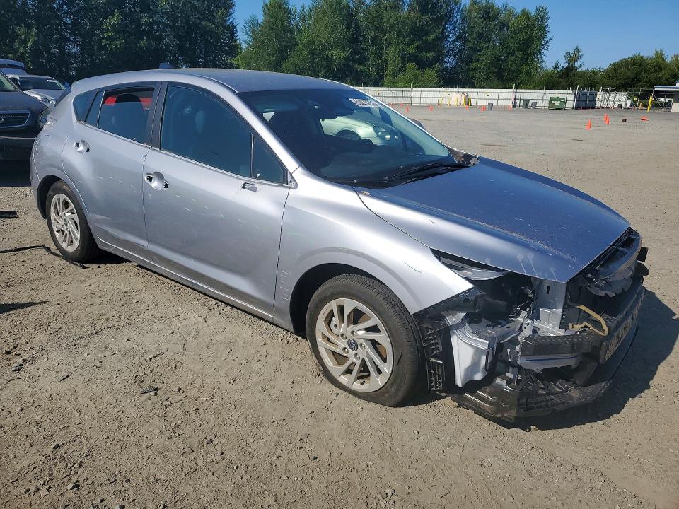 2025 Subaru Impreza VIN JF1GUABC9S8262688 COPART salvage auction — REAR END, Wa - Bill Of Sale, sold $6,700 on 2026-07-20 (photo 4)