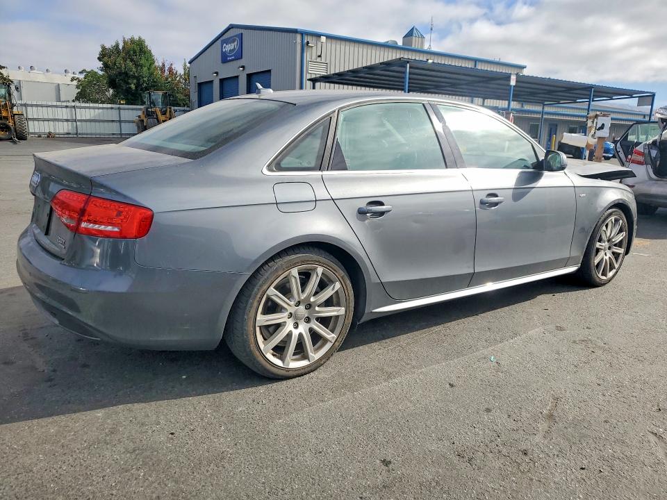 2012 Audi A4 VIN WAUKFAFL7CA120341 COPART salvage auction — FRONT END, Ca - Salvage Certificate, sold $475 on 2026-07-14 (photo 3)