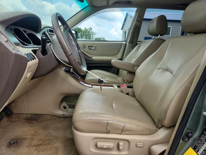 2007 Toyota Highlander VIN JTEDW21A070021293 COPART salvage auction — FRONT END, OH - CERT OF TITLE-SALVAGE, sold $475 on 2026-07-28 (photo 7)