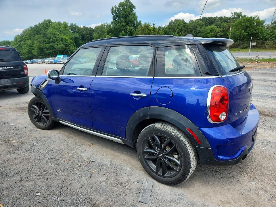 2016 Mini Cooper VIN WMWZC5C5XGWU02356 COPART salvage auction — FRONT END, Pa - Certificate Of Salvage, sold $2,750 on 2026-08-06 (photo 2)