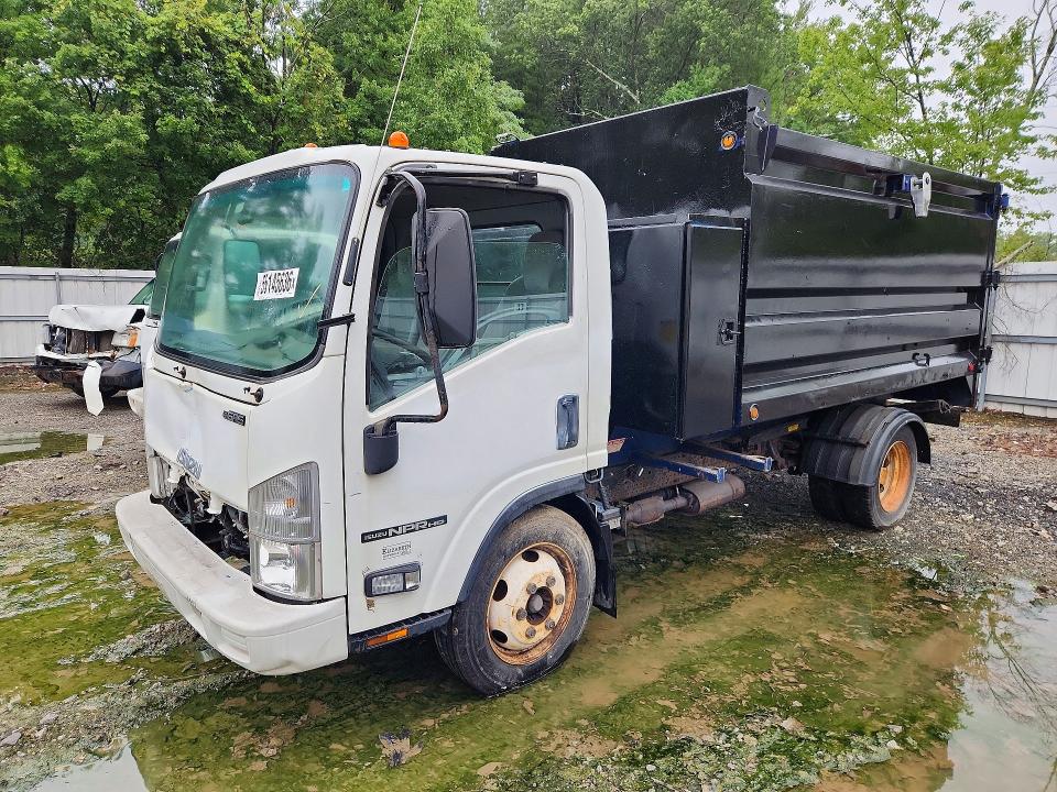 2016 Isuzu Npr hd VIN 54DC4W1B1GS802975 COPART salvage auction — FRONT END, MA - CERTIFICATE OF TITLE, sold $1,050 on 2026-07-31 (photo 1)