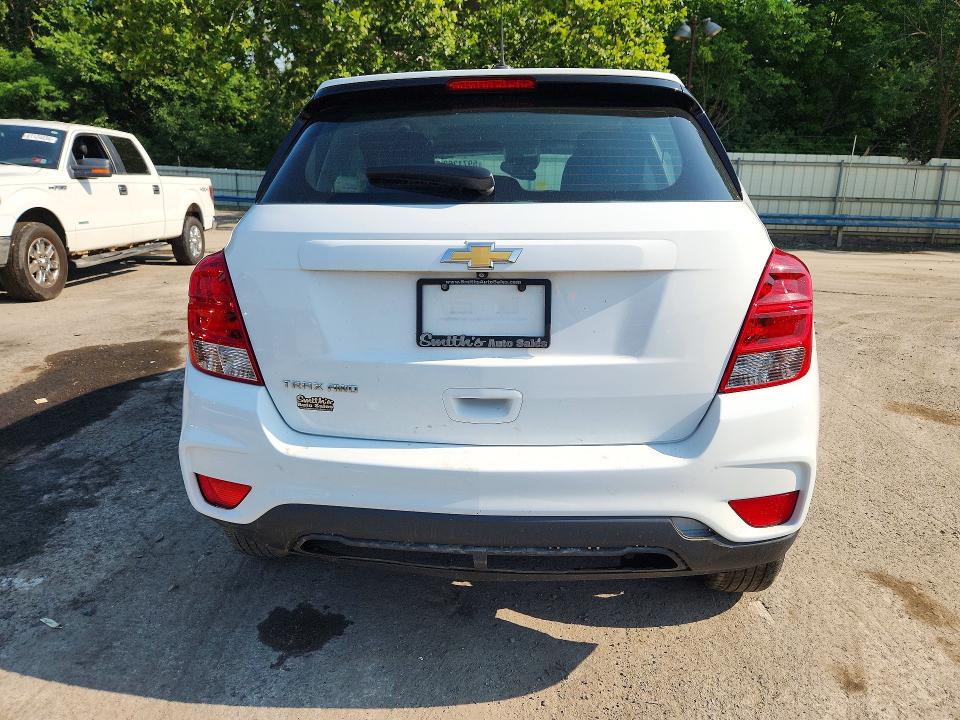 2018 Chevrolet Trax VIN KL7CJNSB2JB564015 COPART salvage auction — FRONT END, Pa - Certificate Of Salvage, sold $925 on 2026-07-23 (photo 6)