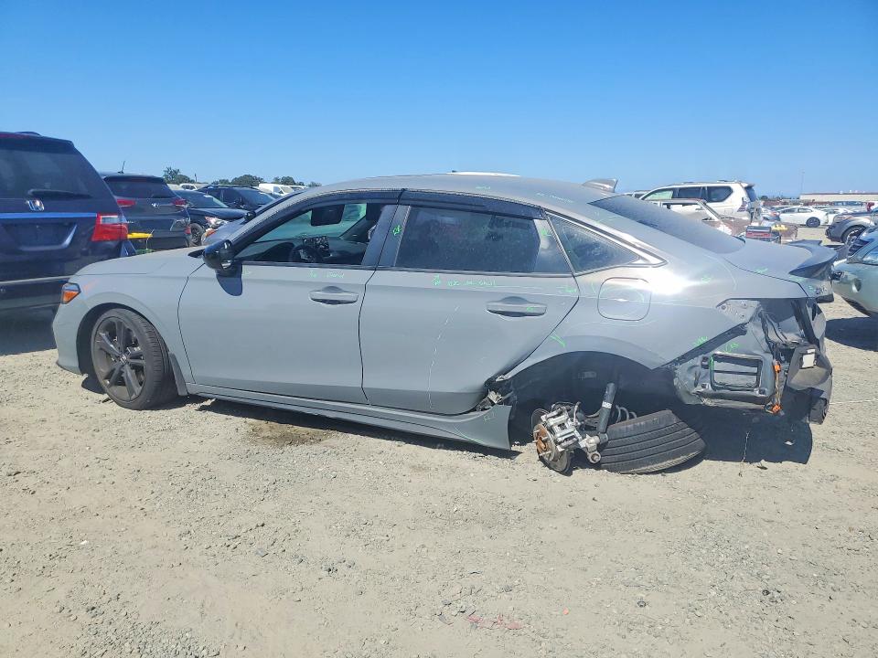 2025 Honda Civic VIN 2HGFE1E55SH470448 COPART salvage auction — REAR END, Ca - Salvage Certificate, sold $7,800 on 2026-08-25 (photo 2)