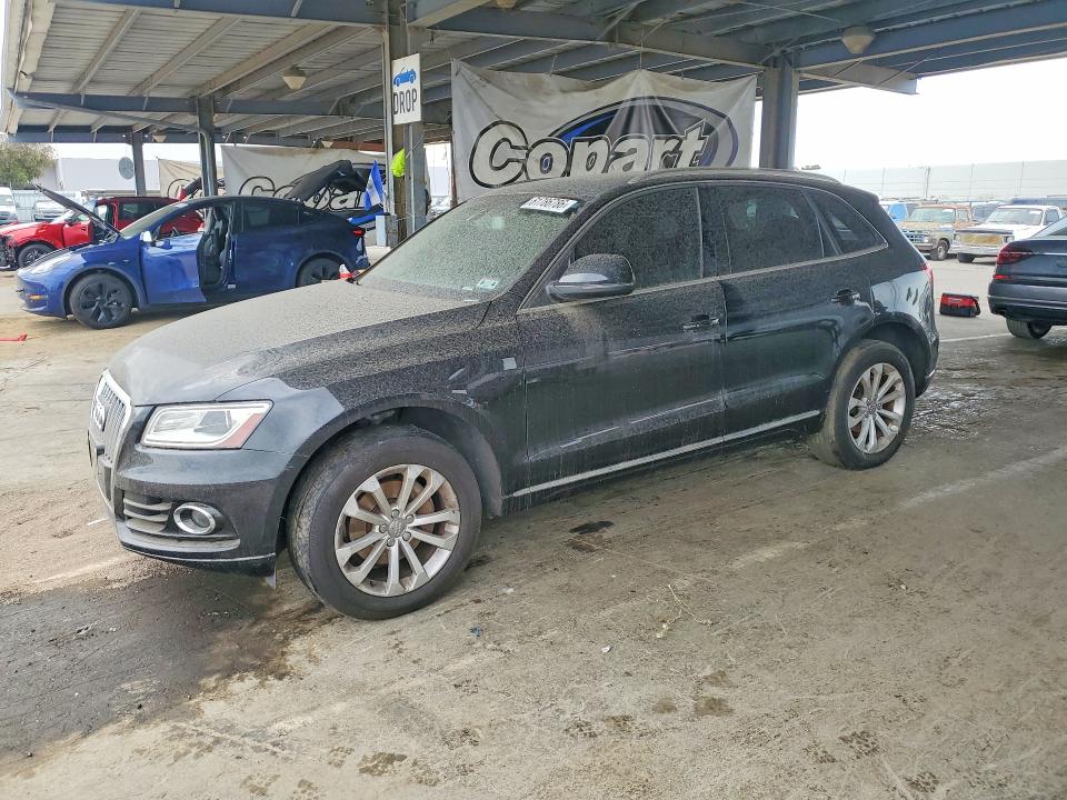 2013 Audi Q5 VIN WA1CFAFP6DA009222 COPART salvage auction — MECHANICAL, CA - DIS/DLR/EXP ONLY CLEAN TITLE (P), sold $1,000 on 2026-07-28 (photo 1)