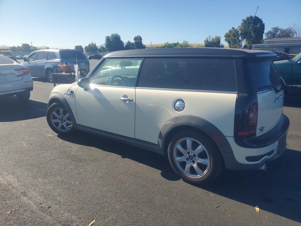 2009 Mini Cooper VIN WMWMM33529TP74712 COPART salvage auction — MECHANICAL, Ca - Dis/Dlr/Exp Only Clean Title, sold $175 on 2026-07-27 (photo 2)