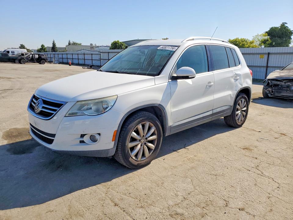 2011 Volkswagen Tiguan VIN WVGAV7AXXBW502181 COPART salvage auction — SIDE, CA - SALVAGE CERTIFICATE, sold $925 on 2026-08-14 (photo 1)